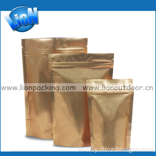 Stand up Aluminum Foil Ziplock Bag